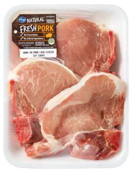 Kroger® Bone-In Pork Loin Center Cut Chop, 1 lb
