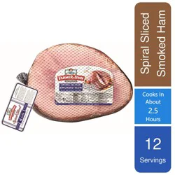 Farmer John® Spiral Sliced Smoked Half Ham Limit 1 at Sale Price