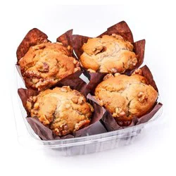 Market District Banana Nut Muffins, 4 Pack