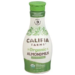 Califia Farms Organic Unsweetened Almond Milk 48 fl oz