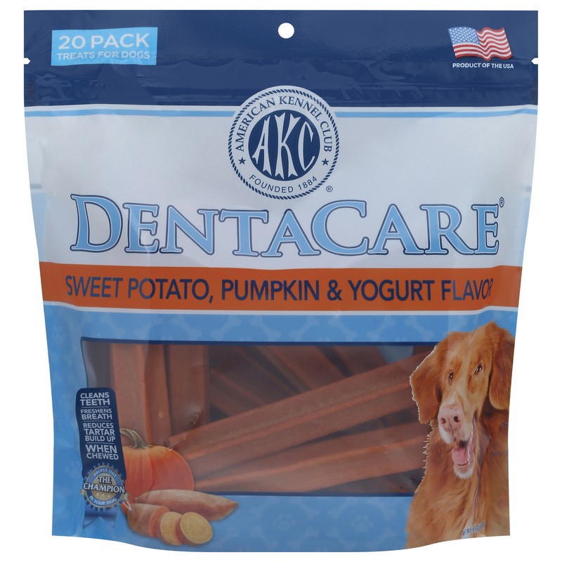 slide 1 of 1, Akc Sweet Potato Dental Stick, 18.3 oz