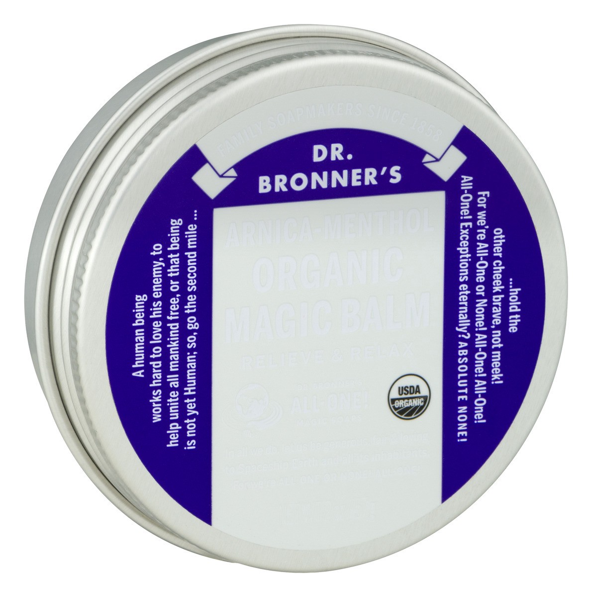 slide 5 of 10, Dr. Bronner's Magic Balm Arnica Menthol Org, 2 oz