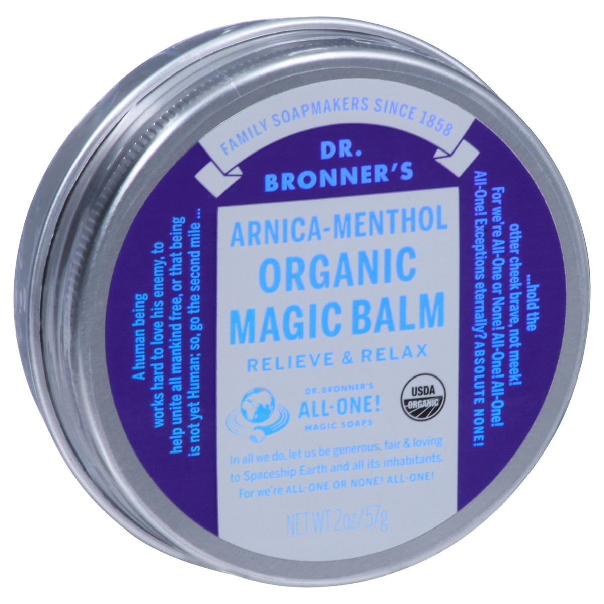 Dr. Bronner's Organic Magic Balm ArnicaMenthol 2 oz Shipt