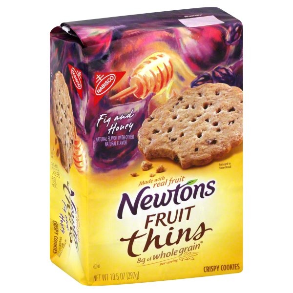 slide 1 of 4, Newtons Crispy Cookies 10.5 oz, 10.5 oz