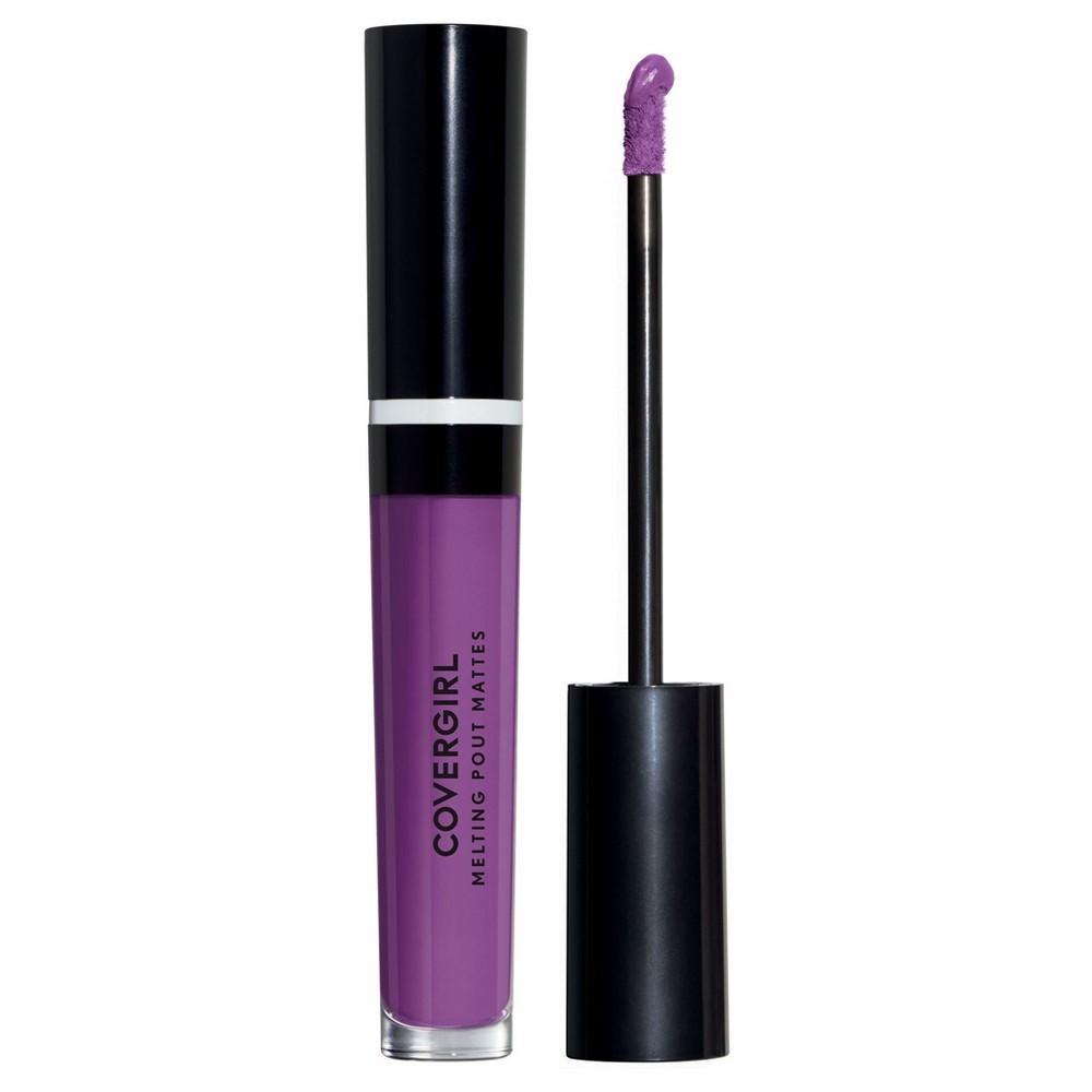 slide 2 of 4, Covergirl Melting Pout Matte Liquid Lipstick, Seismic, 0.11 fl oz