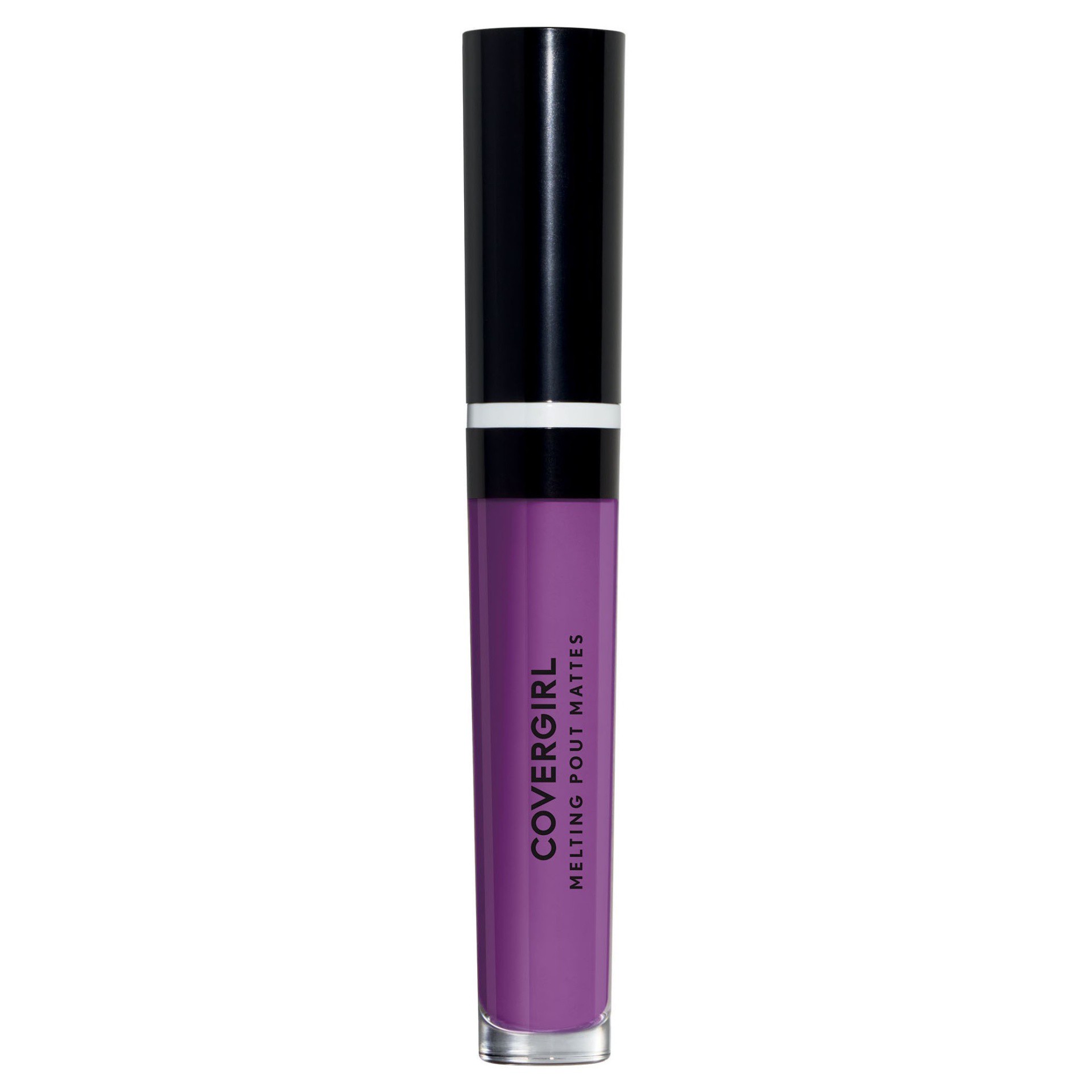 slide 1 of 4, Covergirl Melting Pout Matte Liquid Lipstick, Seismic, 0.11 fl oz