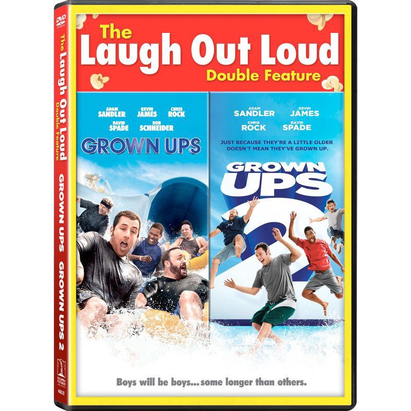 slide 1 of 1, Sony Pictures Grown Ups / Grown Ups 2 Double Feature DVD, 1 ct