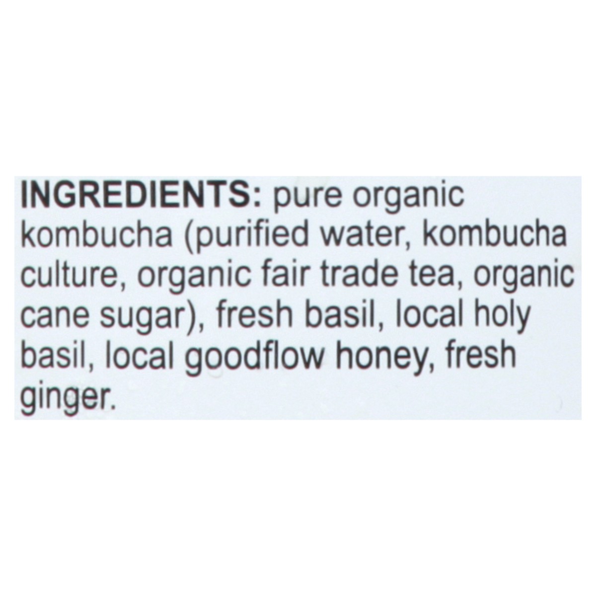 slide 8 of 13, Buddha's Brew Basil Honey Ginger Kombucha - 16 oz, 16 oz