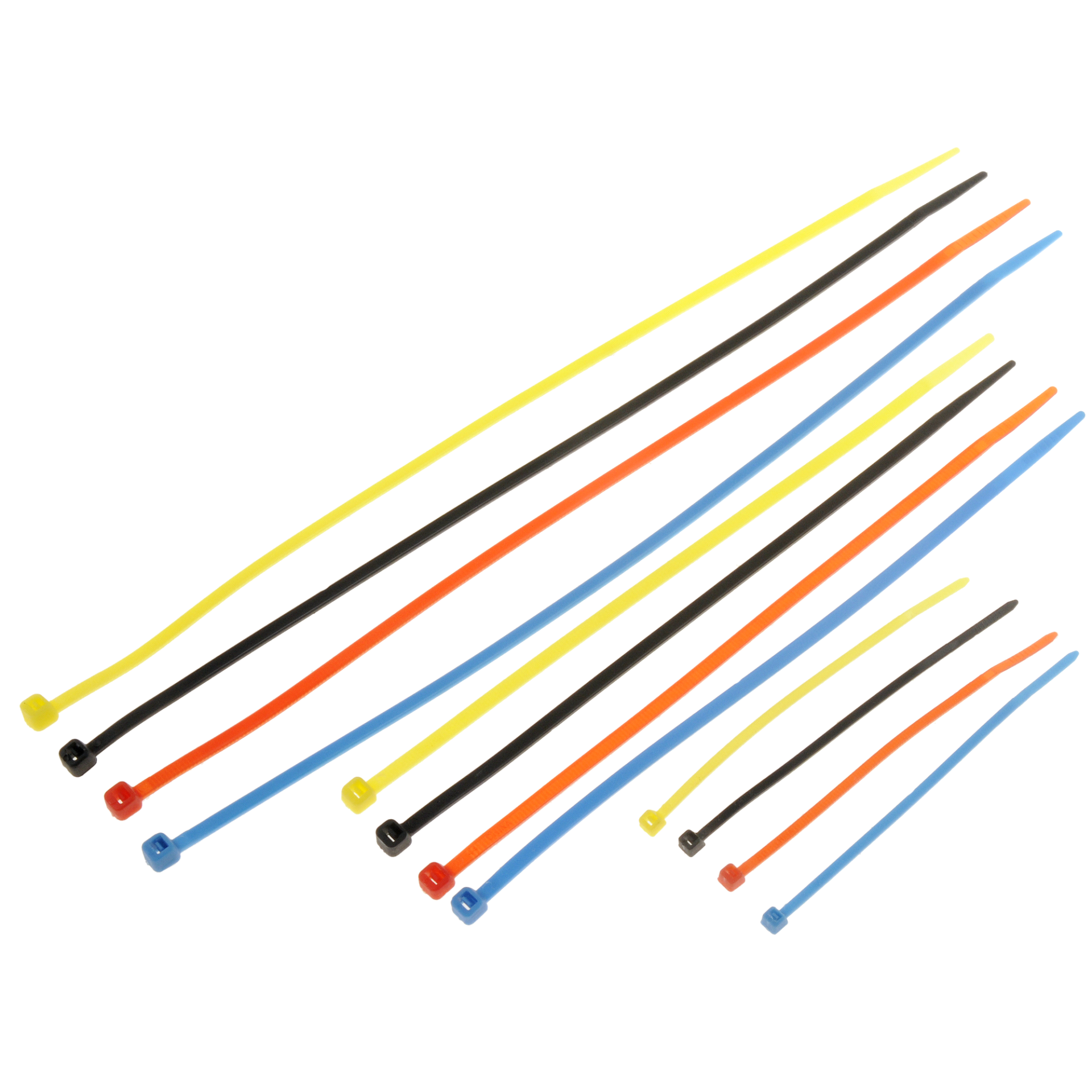 slide 1 of 1, Dorman 4,8,11 in. Assorted Colors Wire Ties, 150 ct