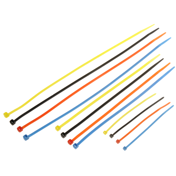 slide 1 of 1, 4,8,11 in. Assorted Colors Wire Ties, 150 ct