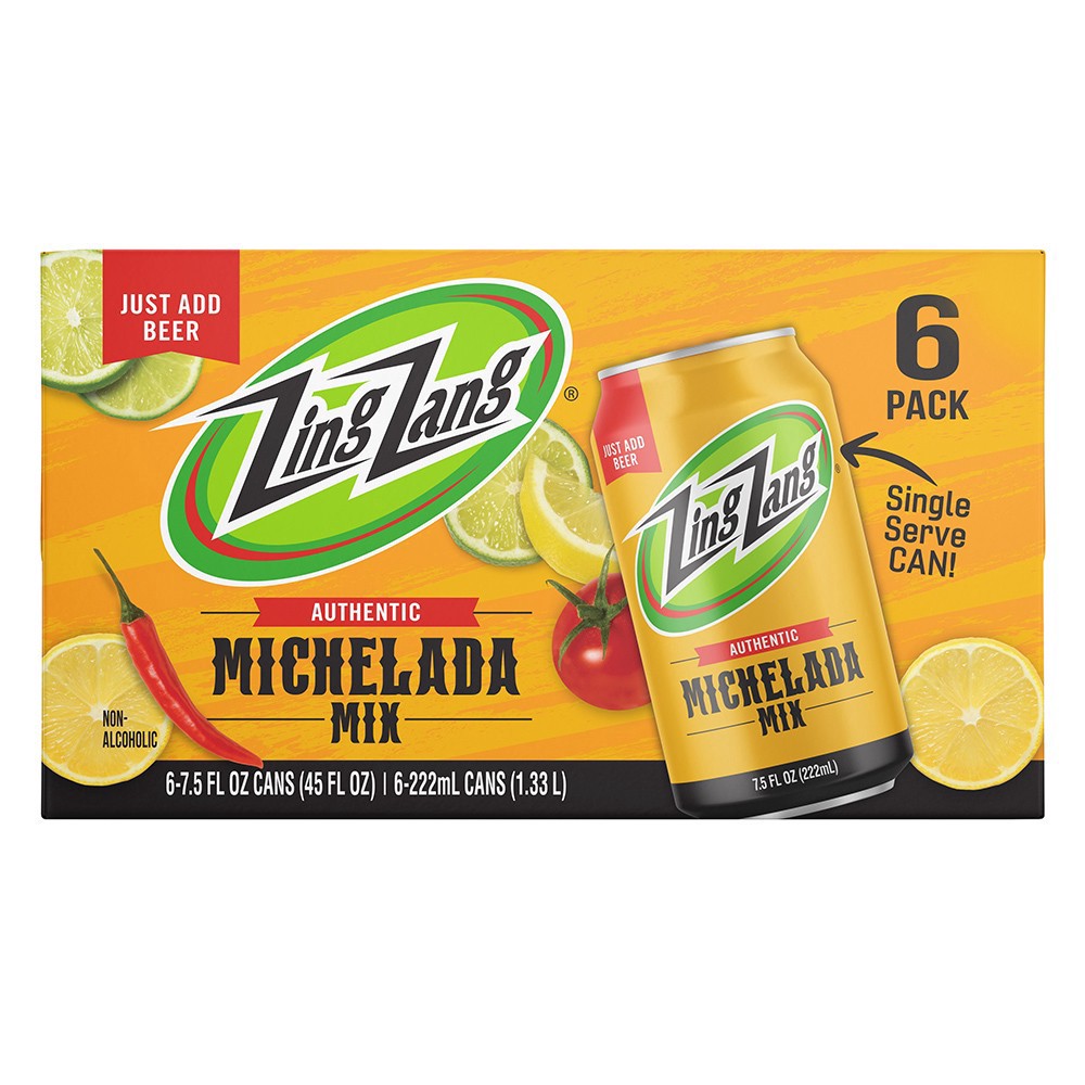 slide 1 of 1, Zing Zang Michelada - 6 ct, 6 ct