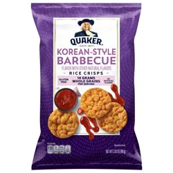 Quaker, Korean-Style Barbecue Rice Crisps