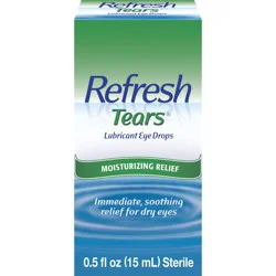 Refresh Tears Lubricant Eye Drops Preserved Tears, 1 Count, 0.5 fl oz (15 mL)