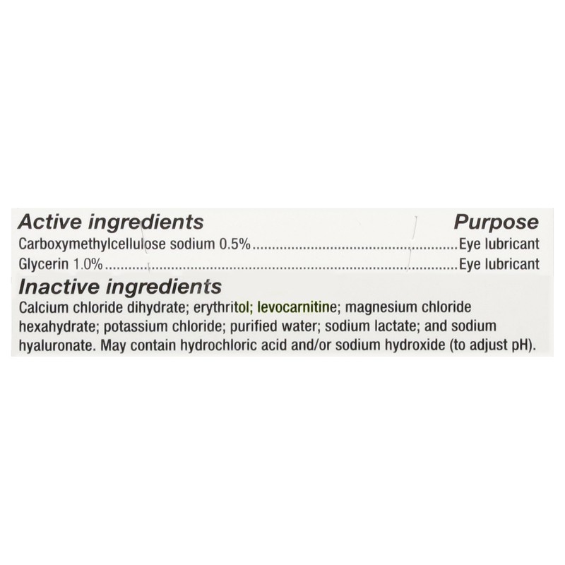 slide 3 of 4, Refresh Relieva PF Lubricant Eye Drops 30 - 0.01 fl oz Vials, 0.40 mL