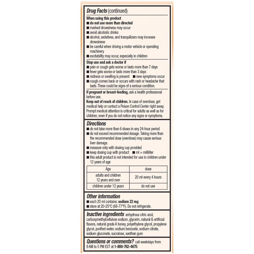slide 2 of 4, Robitussin Cough, Flu & Sore Throat, 4 fl oz