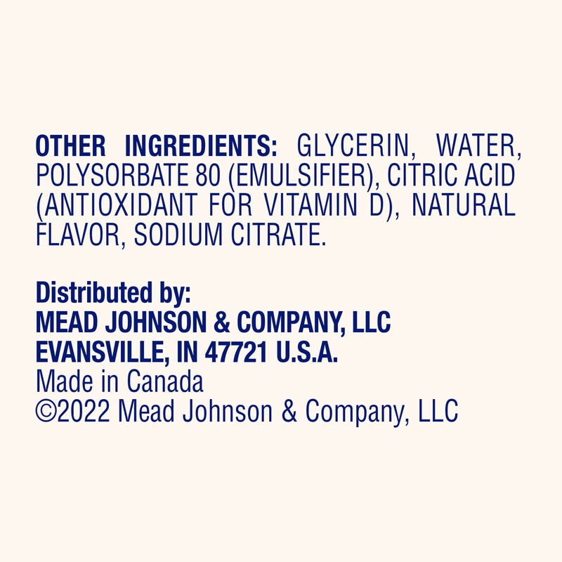 slide 4 of 5, IFCN Enfamil D-Vi-Sol Baby Vitamin D Drops, Vitamin Drops for Infants 50 mL, 50 ml