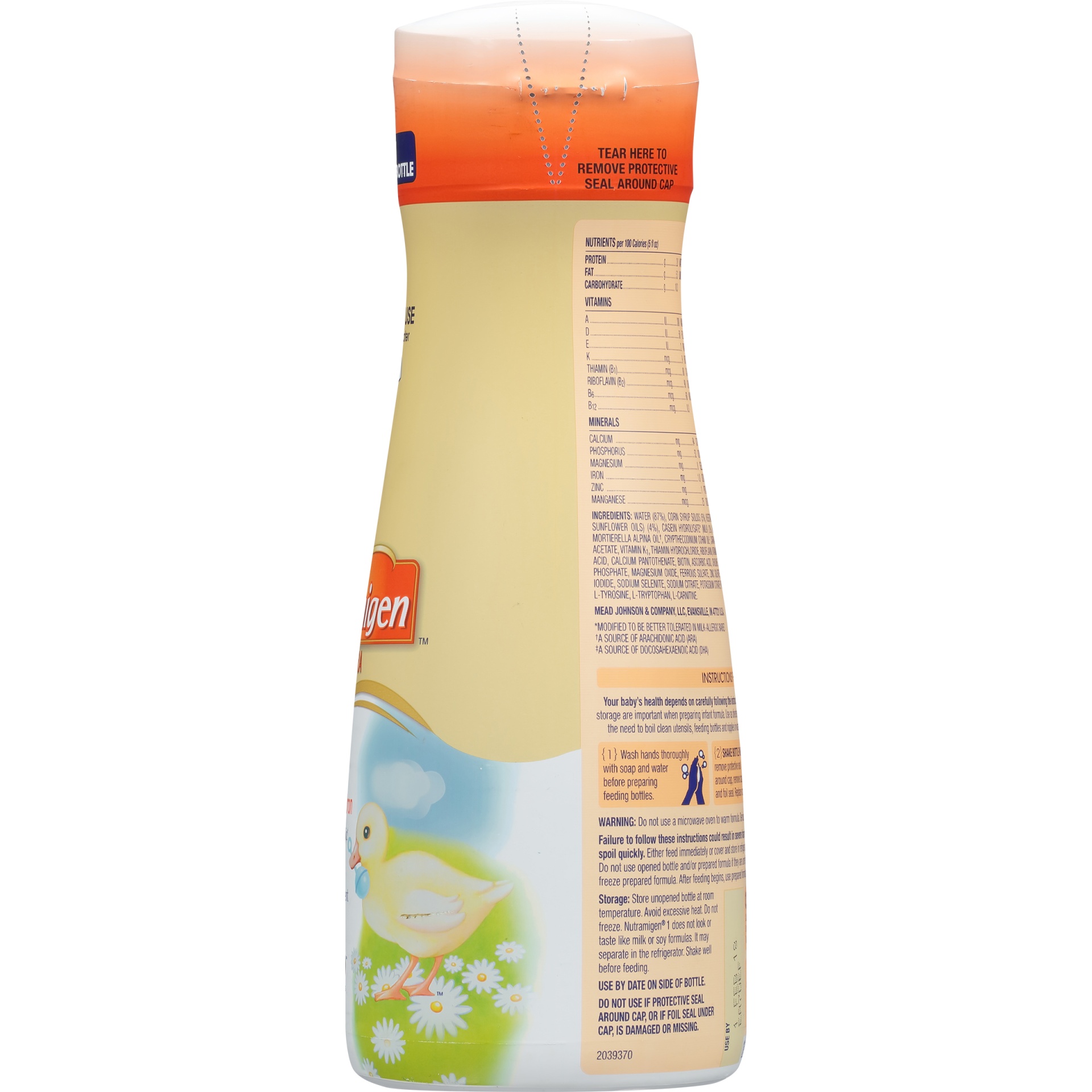 slide 4 of 6, Enfamil Nutramigen Infant Formula Milk Liquid With Iron Hypoallergenic Ready to Use - 32 Fl. Oz., 32 fl oz