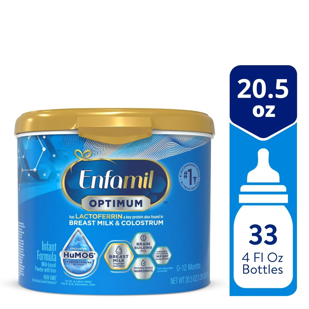 slide 2 of 6, Enfamil Milk-based Infant Formula Powder With Iron, 20.5 oz