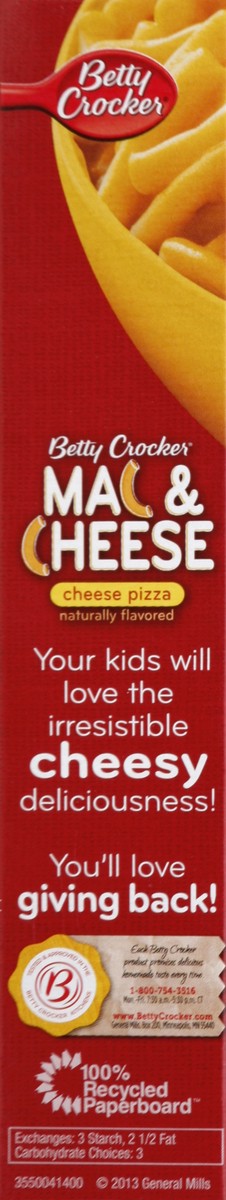 slide 3 of 4, Betty Crocker Cheese Pizza Mac & Cheese, 6.8 oz