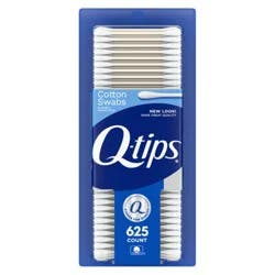 Q-Tips Cotton Swabs, Original, For Home, First Aid and Beauty, 100% Cotton, 625 Count