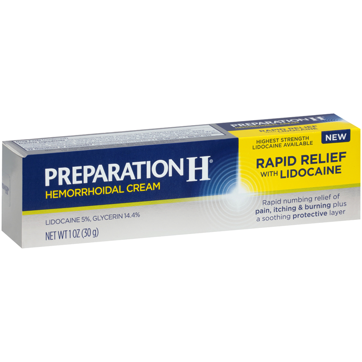 slide 2 of 3, Preparation H Rapid Relief With Lidocaine, 1 oz