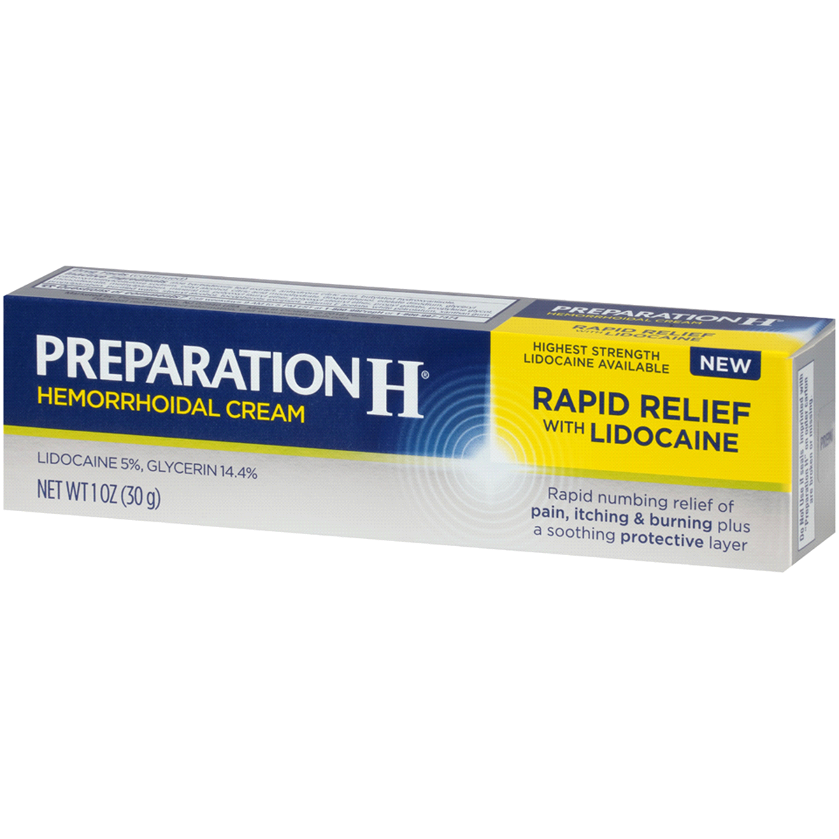 slide 3 of 3, Preparation H Rapid Relief With Lidocaine, 1 oz