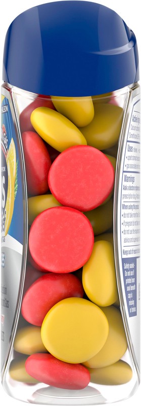 slide 5 of 5, TUMS Chewy Bites Chewable Antacid Tablets with Gas Relief, 54 ct