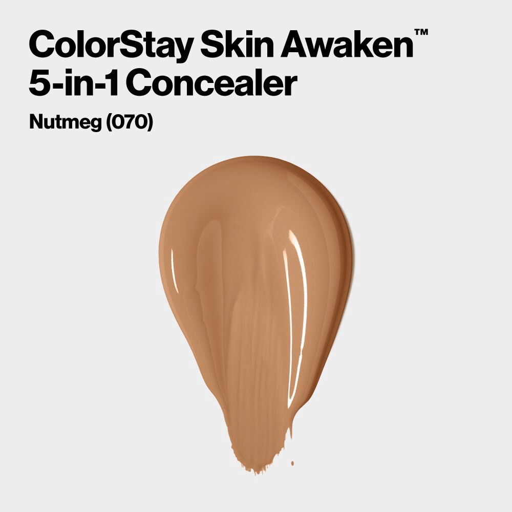 slide 2 of 2, Revlon Colorstay 070 Nutmeg Skin Awaken 5-In-1 Concealer, 0.27 fl oz