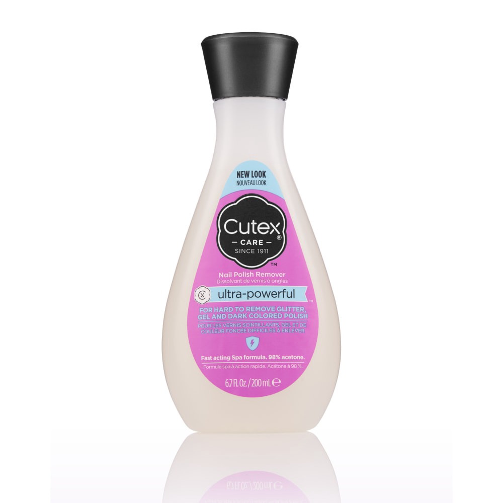 slide 6 of 6, Cutex Ultra-Powerful Nail Polish Remover, 6.76 fl oz