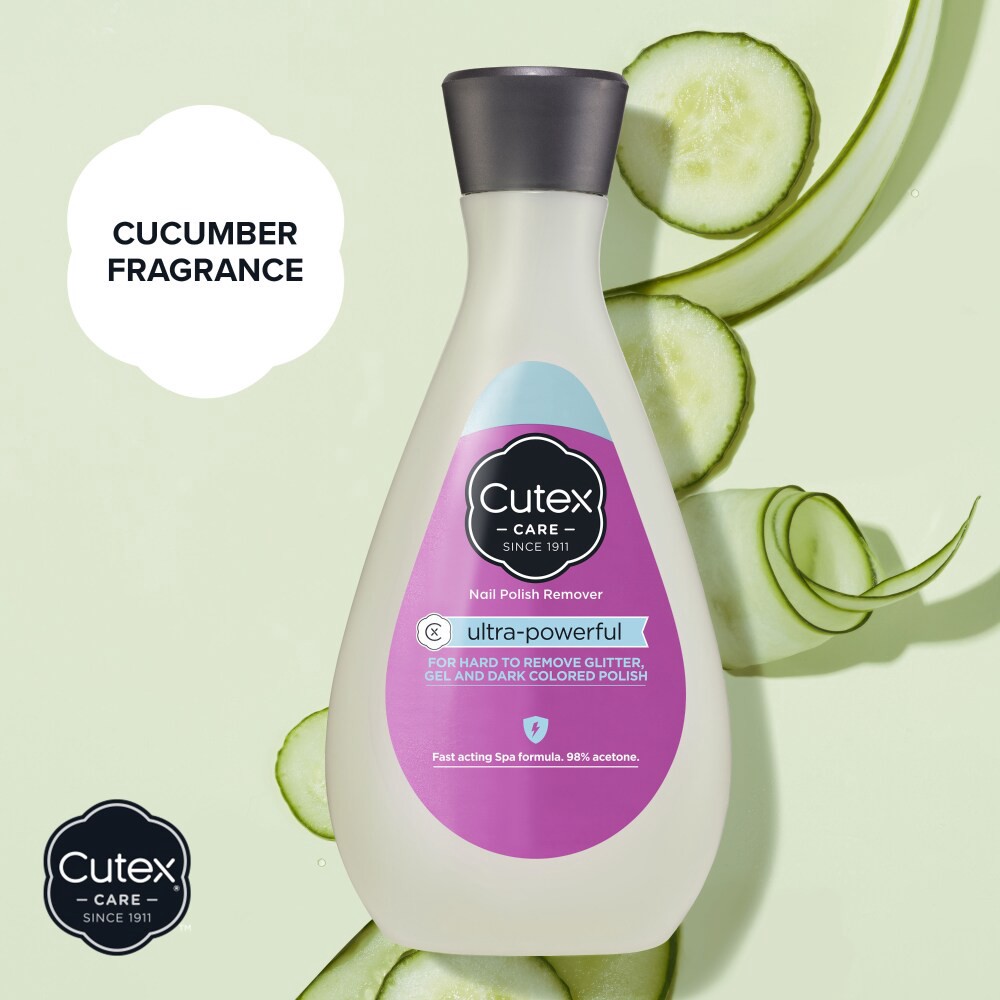 slide 6 of 6, Cutex Ultra-Powerful Nail Polish Remover, 6.76 fl oz