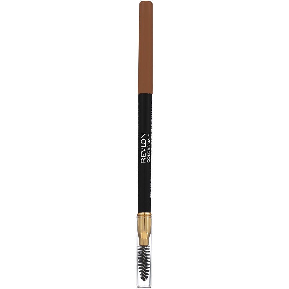 slide 4 of 4, Revlon ColorStay Waterproof Brow Pencil with Brush and Angled Tip - 205 Blonde - 0.012oz, 0.012 oz