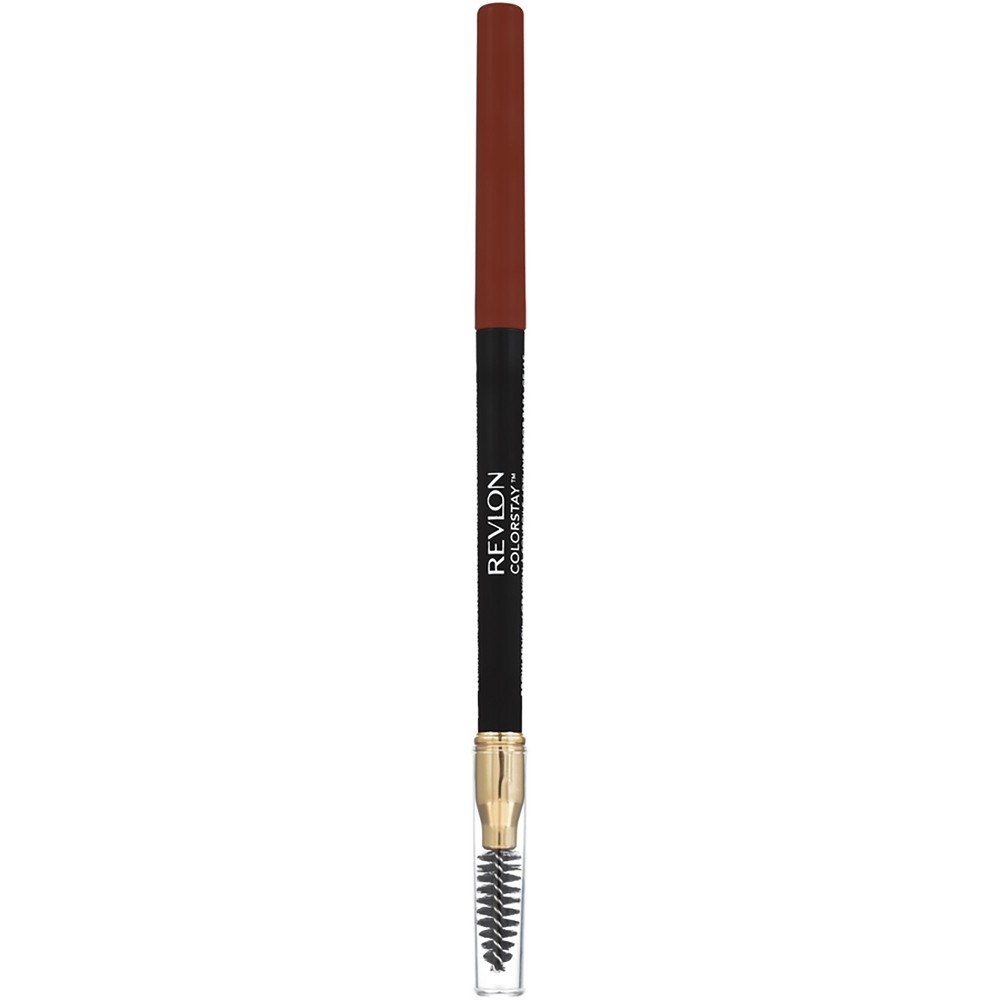 slide 2 of 4, Revlon ColorStay Waterproof Brow Pencil with Brush and Angled Tip - 215 Auburn - 0.012oz, 0.012 oz