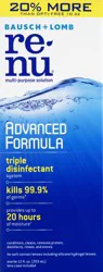 renu Advanced Formula Multi-Purpose Solution 12 oz