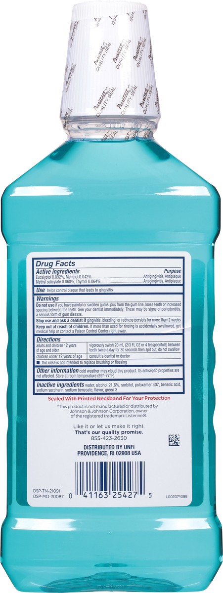 slide 2 of 9, Equaline Blue Mint Mouth Rinse, 1 liter