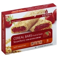 slide 1 of 4, Signature Select Cereal Bars 8 ea, 