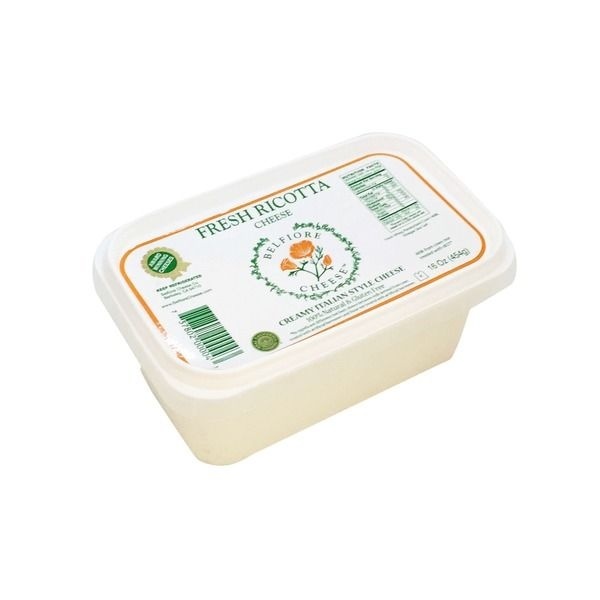 slide 1 of 1, Belfiore Cheese Ricotta Whole Milk Tub, 16 oz