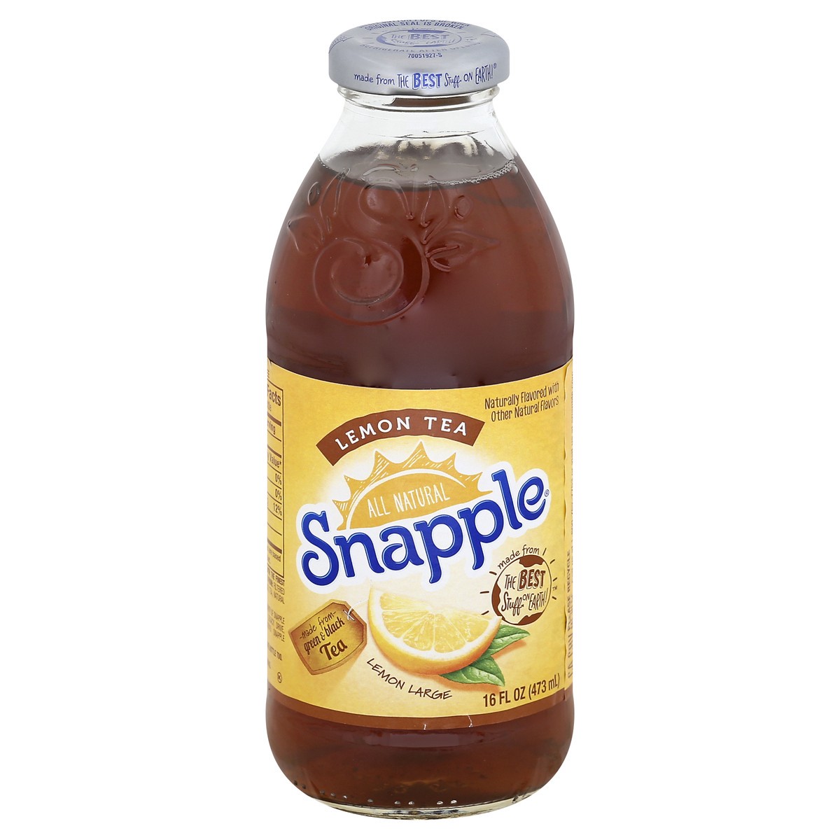 slide 5 of 5, Snapple Lemon Iced Tea - 4 ct, 4 ct