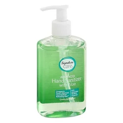 Signature Care Hand Sanitizer With Aloe - 8 FZ