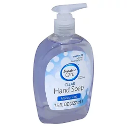 Signature Care Hand Soap Clear Moisturizing - 7.5 Fl. Oz.