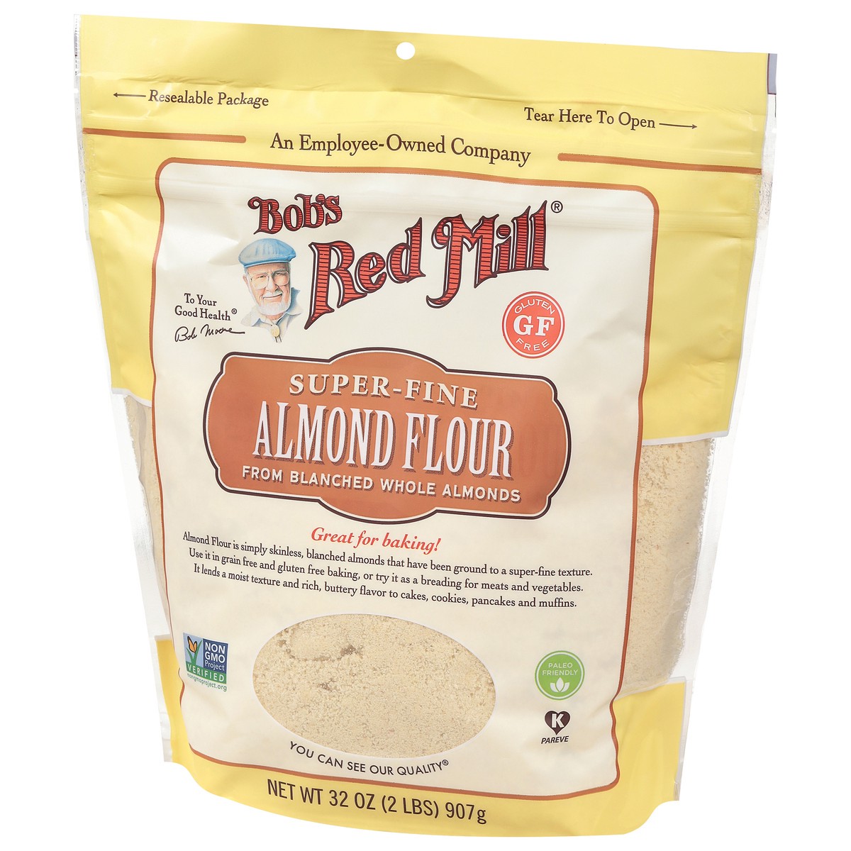 slide 3 of 9, Bob's Red Mill Brown Organic Flaxseed Meal, 32 oz