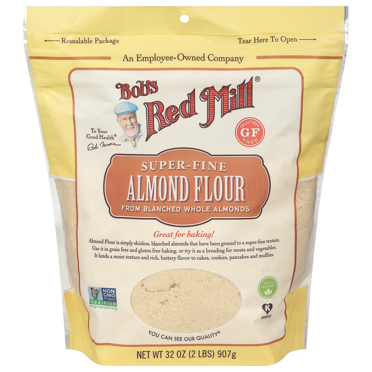 slide 1 of 9, Bob's Red Mill Brown Organic Flaxseed Meal, 32 oz