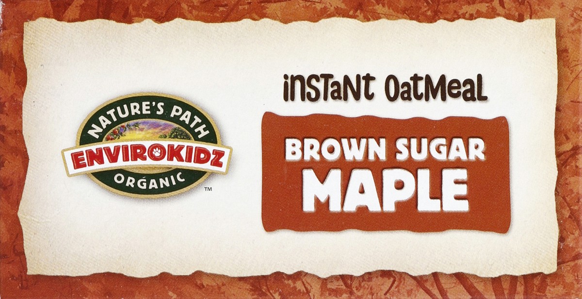 slide 2 of 4, Nature's Path Organic Envirokidz Oatmeal - Brown Sugar Maple, 8 ct