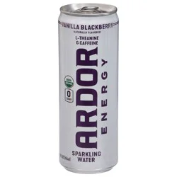 Ardor Energy Vanilla Blackberry Sparkling Water 12 fl oz