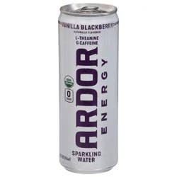 Ardor Energy Vanilla Blackberry Sparkling Water 12 fl oz