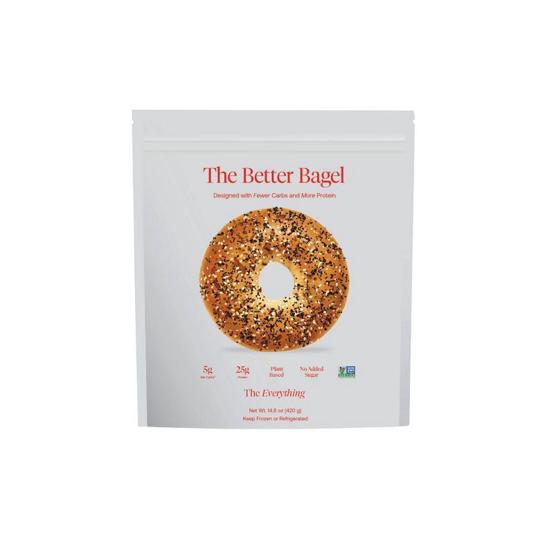 slide 1 of 1, BetterBrand Better Brand Bagel The Everything, 15 oz