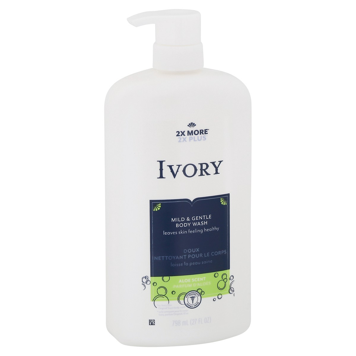 slide 6 of 11, Ivory Aloe Scent Mild & Gentle Body Wash 27 fl oz, 27 fl oz
