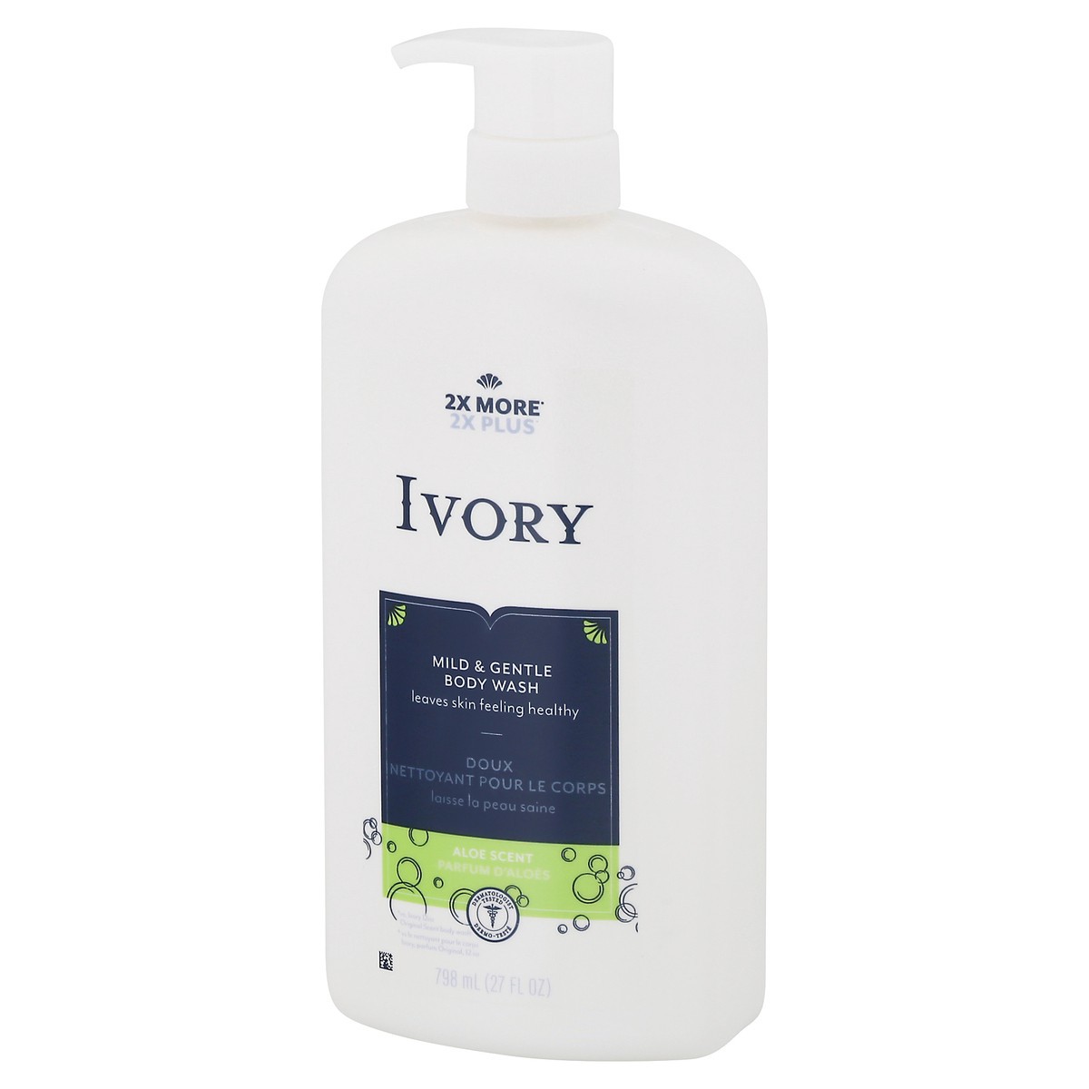slide 4 of 11, Ivory Aloe Scent Mild & Gentle Body Wash 27 fl oz, 27 fl oz
