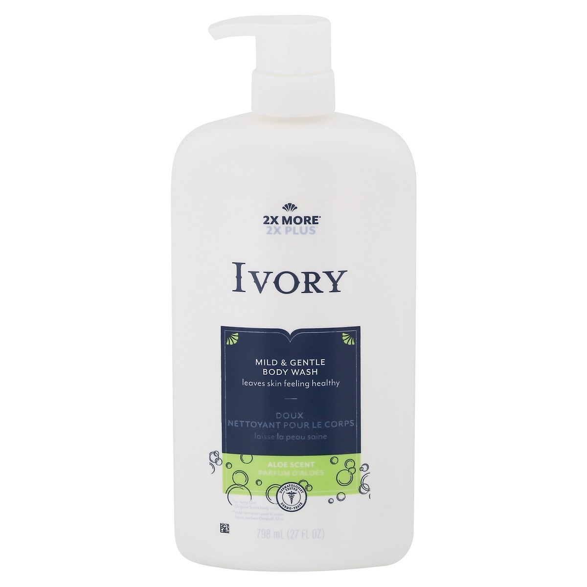 slide 1 of 11, Ivory Aloe Scent Mild & Gentle Body Wash 27 fl oz, 27 fl oz