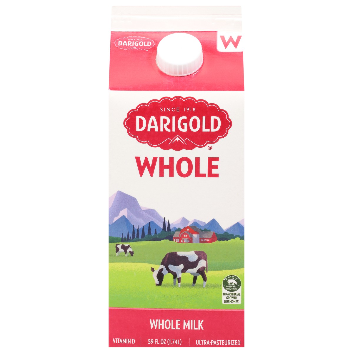 slide 1 of 9, Darigold Whole Milk, 59 oz