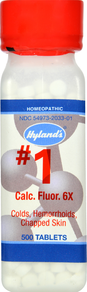 slide 2 of 2, Hylands Hyland's Calcarea Fluorica 6X Cell Salts, 500 ct